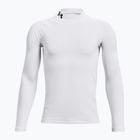 Лонгслів для тренувань Under Armour Cg Armour Mock white/black