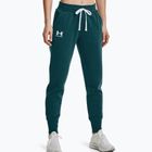 Шорти тренувальні жіночі Under Armour Rival Fleece Joggers tourmaline teal/white
