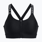 Бюстгальтер спортивний Under Armour Infinity High Bra Zip чорний 1373860