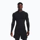 Футболка лонгслів чоловіча Under Armour Ua Cg Armour Novelty Mock чорна 1373828-001