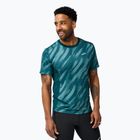 Футболка для бігу чоловіча Brooks Atmosphere 3.0 ultra print/deep sea