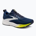 Кросівки для бігу чоловічі Brooks Trace 4 navy/peacoat/acid lime