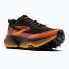 Кросівки для бігу чоловічі Brooks Cascadia 20 black/tigerlily/orange