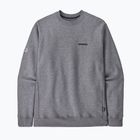 Кофта Patagonia Fitz Roy Icon Uprisal Crew gravel heather
