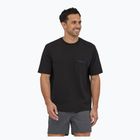 Футболка чоловіча Patagonia Boardshort Logo Pocket Responsibili ink black