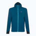 Чоловіча софтшелл-куртка Patagonia R1 TechFace синього кольору