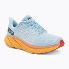 Жіночі бігові кросівки HOKA Clifton 8 Wide літня пісня/крижаний потік