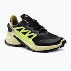 Кросівки для бігу чоловічі Salomon Supercross 4 GTX чорно-зелені L41731700