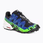 Кросівки для бігу чоловічі Salomon Spikecross 6 GTX black/surf the web/green gecko