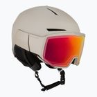 Шолом гірськолижний Salomon Osmo Pro Sigma Photo light bronze met/black/poppy red