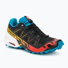 Кросівки для бігу чоловічі Salomon Speedcross 6 black/white/transcend blue