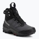 Черевики трекінгові чоловічі Salomon Crosstrak Powder WP asphalt/black/sharkskin