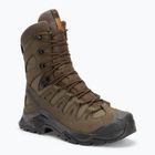 Черевики туристичні Salomon Quest Tracker High GTX earth brown/green