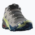 Чоловічі бігові кросівки Salomon Speedcross 6 castlerock/lime cream/poseidon