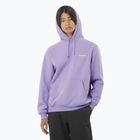 Кофта чоловіча Salomon Logo Hoodie violet tulip
