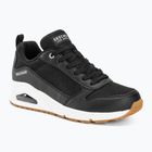 Черевики жіночі SKECHERS Uno Inside Matters black/white/mesh