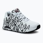 Кросівки жіночі SKECHERS JGoldcrown Uno Spread The Love white/black/gray