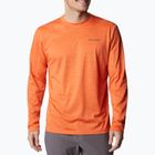 Лонгслів трекінговий чоловічий Columbia Alpine Chill Zero desert orange heather