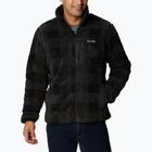 Кофта флісова чоловіча Columbia Winter Pass Printed Fleece black chec