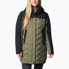 Жіночий пуховик Columbia Mountain Croo III Mid Down Coat кам'яно-зелений/чорний