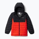 Пуховик дитячий Columbia Powder Lite II Hooded spicy/ black