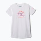 Футболка трекінгова дитяча Columbia Mission Lake Graphic white/weaving waterscape