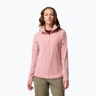 Жіноча флісова кофта Columbia Glacial IV 1/2 Zip eraser pink