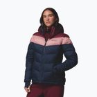 Куртка гірськолижна жіноча Columbia Abbott Peak II Ins collegiate navy/rich wine/eraser pink