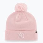 Шапка зимова 47 Brand MLB New York Yankees Breakaway pink