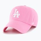 Кепка 47 Brand MLB Los Angeles Dodgers CLEAN UP rose