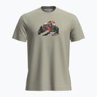 Футболка трекінгова чоловіча icebreaker Merino 150 Tech Lite SS Tee Catch Me Outside ashen