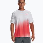 Футболка тренувальна чоловіча Under Armour Tech Fade червоно-біла 1377053