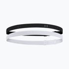 Пов'язка на голову Under Armour Mini Bands (2 шт.) black/mod gray
