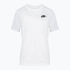 Футболка жіноча Nike Sportswear Club Essentials white/black