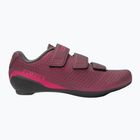 Кросівки велосипедні шосейні жіночі Giro Stylus ano dark cherry