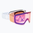 Жіночі гірськолижні окуляри Giro Ella white bliss/рожеве золото/інфрачервоні