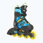 Дитячі роликові ковзани K2 Raider Pro сині/жовті