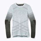 Жіноча термоактивна кофта Smartwool Intraknit Thermal Merino Base Layer Pattern Crew aqua
