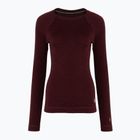 Жіноча термобілизна Smartwool Classic Thermal Merino Base Layer Crew Boxed black cherry heather thermal long sleeve