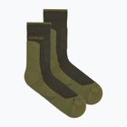 Шкарпетки чоловічі Icebreaker Merino Hike+ Medium Crew dark loden/sphagnum