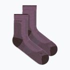Шкарпетки жіночі Icebreaker Merino Hike+ Ultralight Quarter grey plum/bittersweet