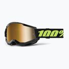 Окуляри велосипедні 100% Strata 2 solar eclipse/mirror true gold