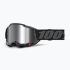 Окуляри велосипедні 100% Accuri 2 black/silver mirror