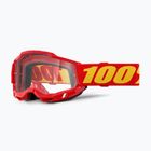 Окуляри велосипедні дитячі 100% Accuri 2 Junior red/clear