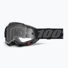 Окуляри велосипедні 100% Accuri 2 Enduro MTB black/clear