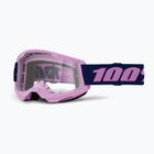 Окуляри велосипедні 100% Strata 2 purple/clear