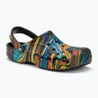 Шльопанці жіночі Crocs Baya Seasonal Printed Clog black/multi