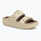 Шльопанці Crocs Classic Cozzzy Sandal bone/mushroom