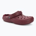 Шльопанці Crocs Classic Lined Clog бордо