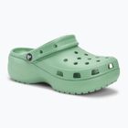 Жіночі шльопанці Crocs на класичній платформі jada stone